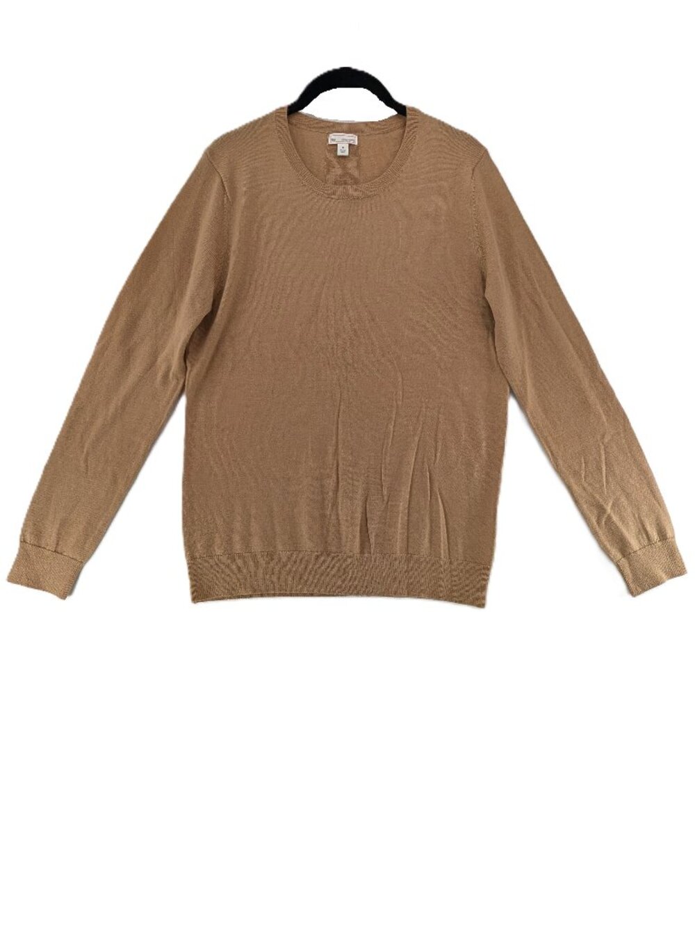 Gap Sweater Womens Size Medium Merino Blend Beige Camel Luxury Minimal Neutral